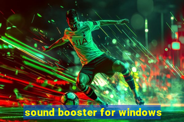 sound booster for windows